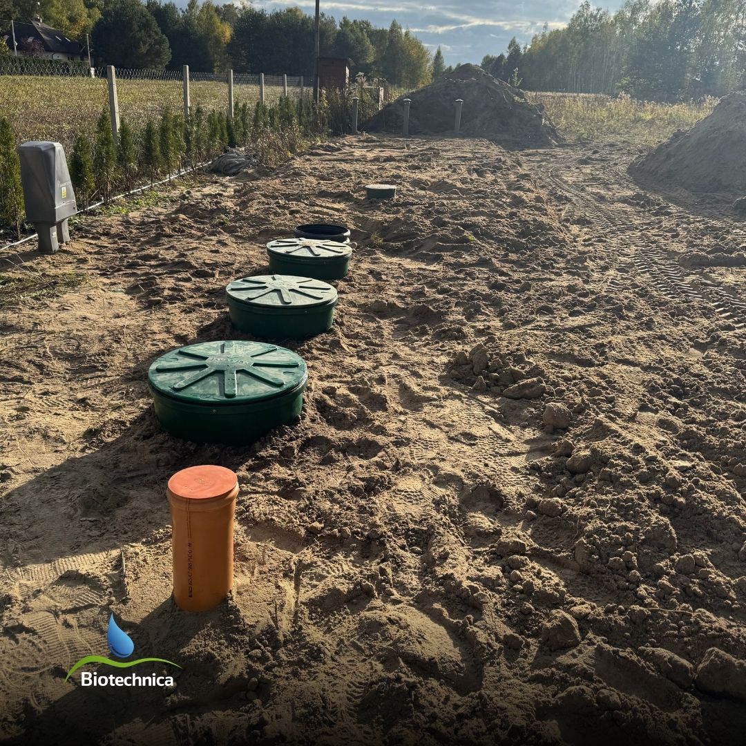 Gotowy montaż oczyszczalni Biosolid - Kozienice, Zwoleń, Lipsko